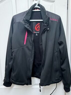 Women's heated Motorcycle Jacket size Large